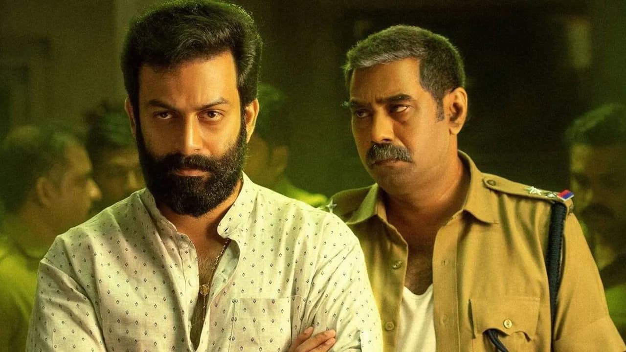 Prithviraj Sukumaran backdrop
