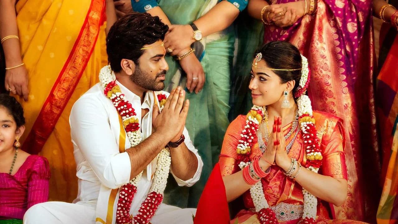 Rashmika Mandanna backdrop
